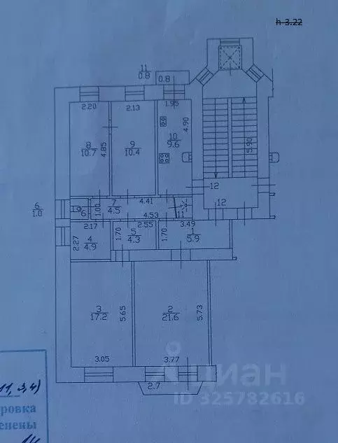 4-к кв. Санкт-Петербург Тамбовская ул., 26 (91.0 м) - Фото 1
