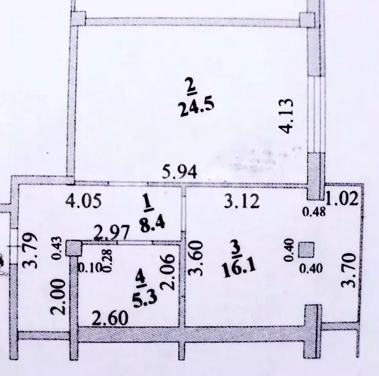1-к кв. Липецкая область, Липецк ул. И.В. Свиридова, 10 (54.3 м) - Фото 2