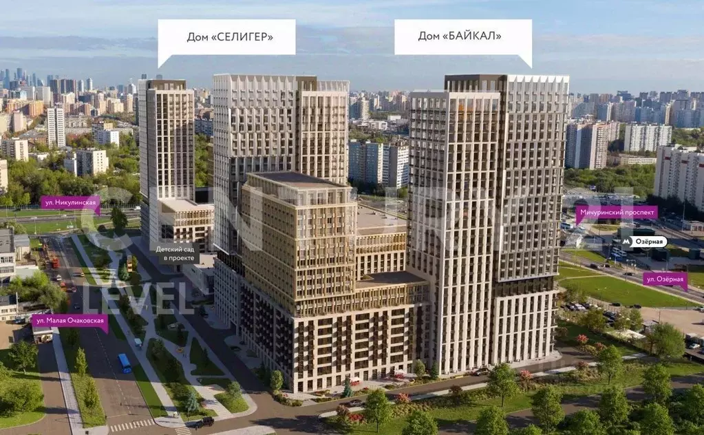 4-к кв. Москва Озерная ул., 42С7 (81.7 м) - Фото 0