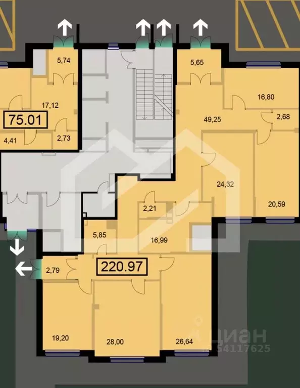 Помещение свободного назначения в Московская область, Химки Планерный ... - Фото 2