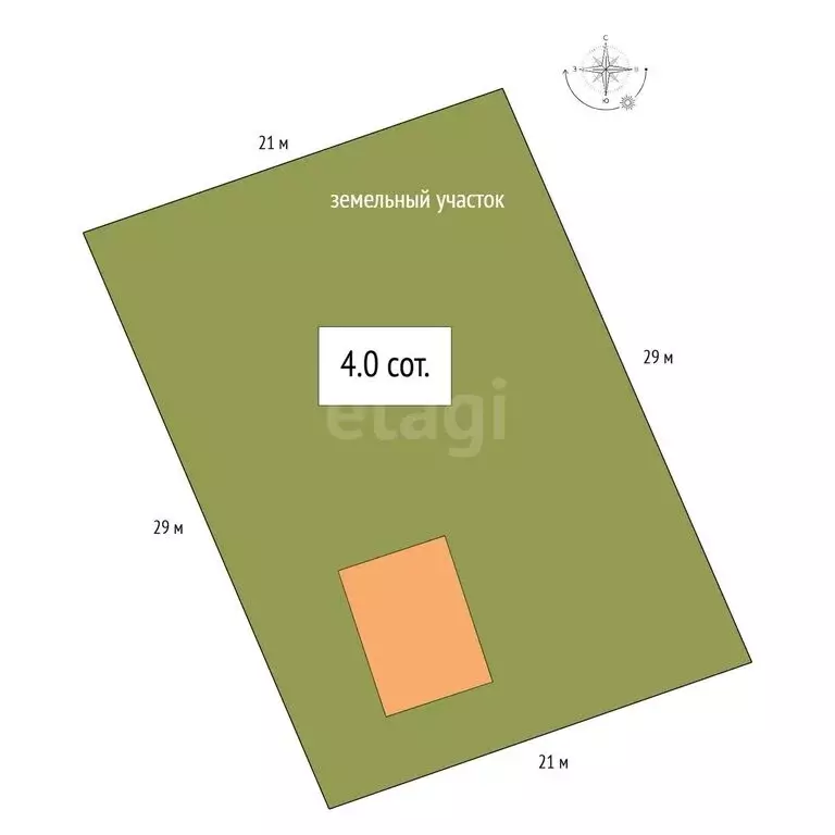 Участок в Бердск, СНТ Ягодка (4 м) - Фото 1