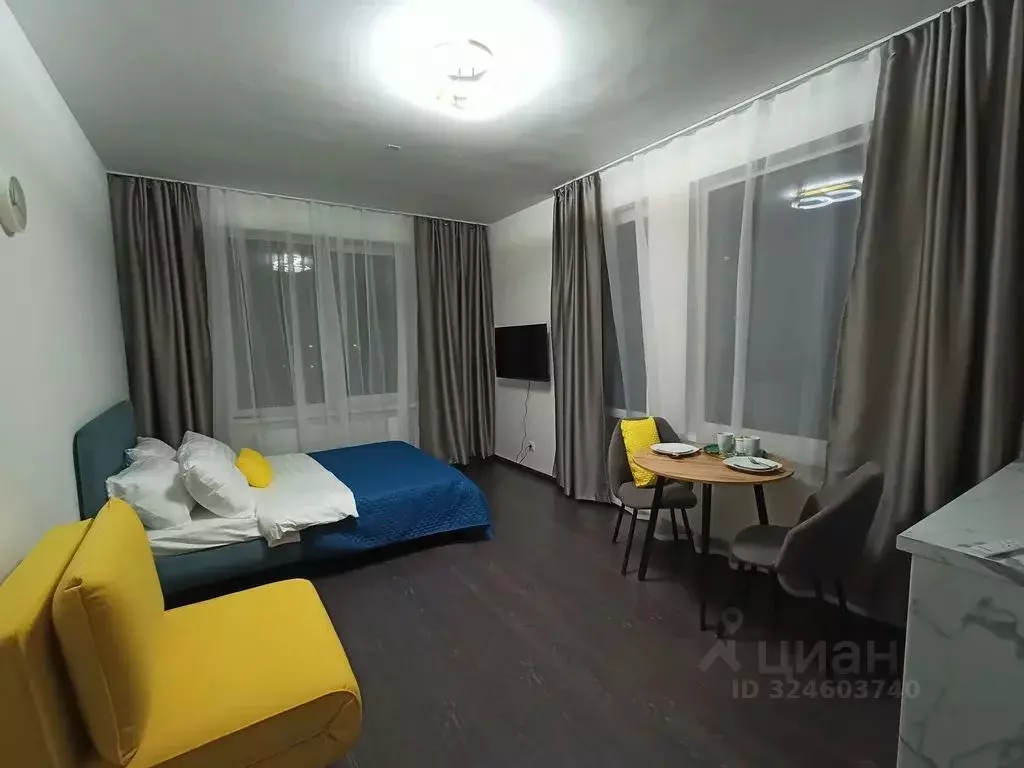 Студия Санкт-Петербург просп. Авиаконструкторов, 69 (25.0 м) - Фото 1