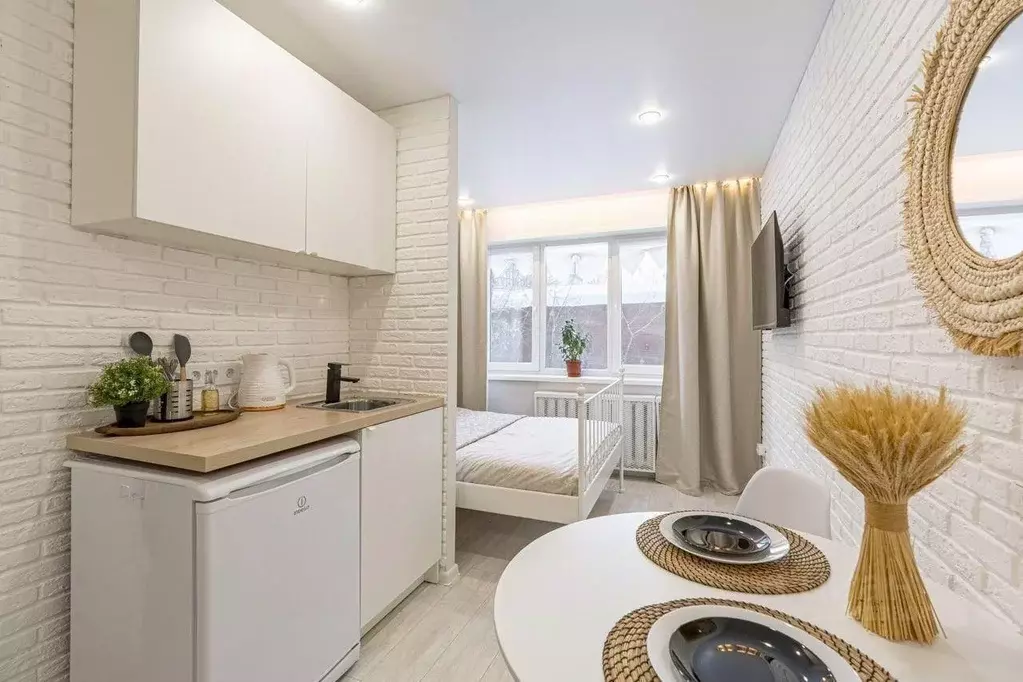 1-к кв. Татарстан, Казань ул. Нурсултана Назарбаева, 76 (23.0 м) - Фото 1