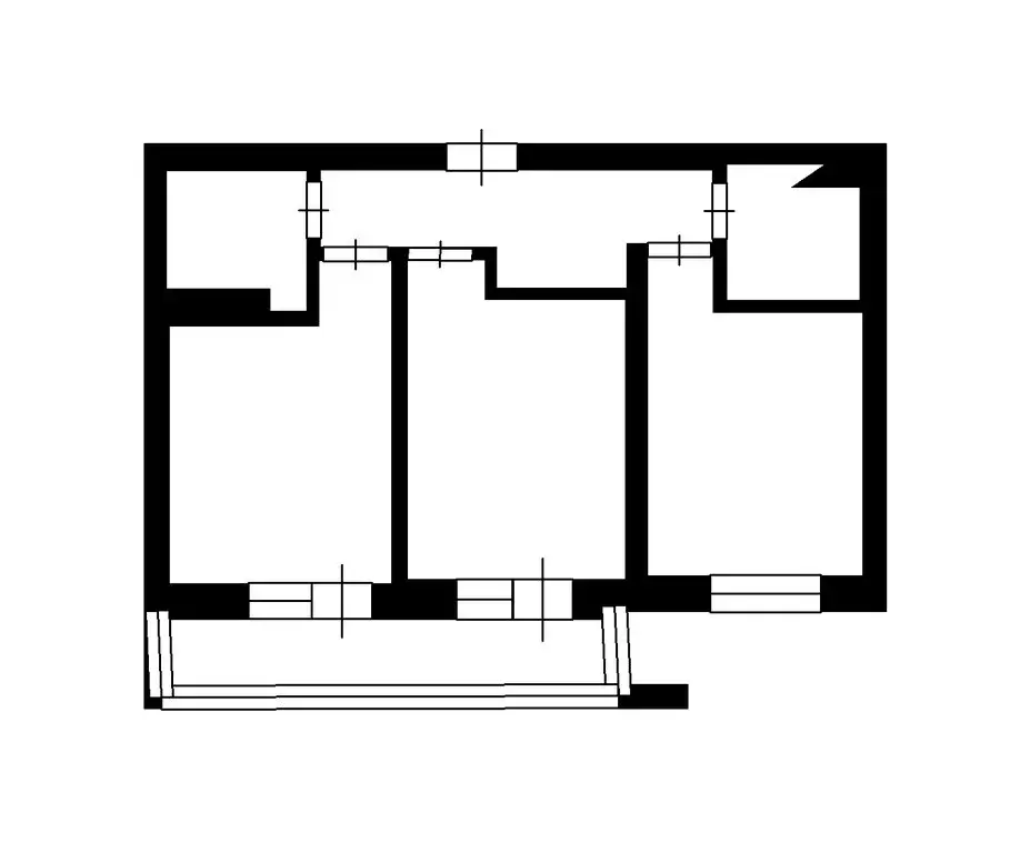 2-комнатная квартира: Краснодар, микрорайон 9-й километр (56.27 м) - Фото 0