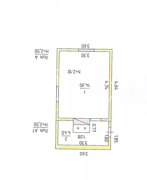 Дом в Чусовой, Метростроевская улица, 30Б (18.7 м) - Фото 2