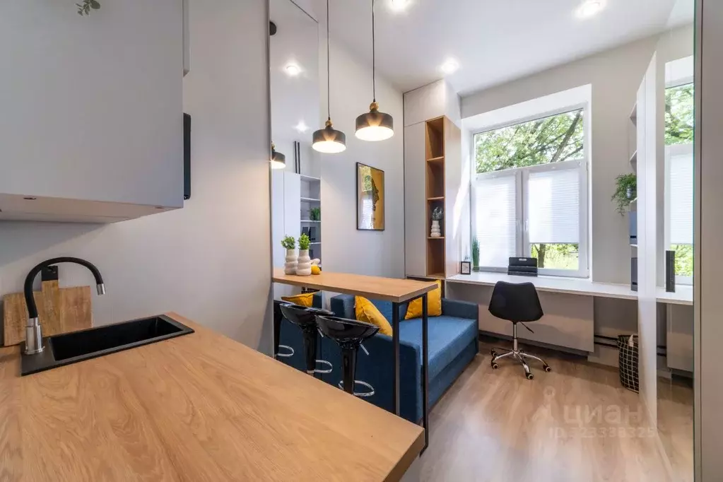 Студия Москва Ивантеевская ул., 9А (20.0 м) - Фото 1