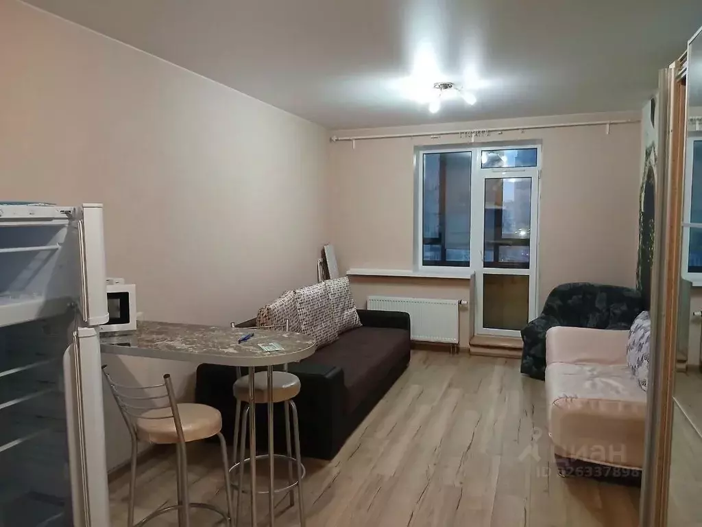 Студия Санкт-Петербург пос. Парголово, Заречная ул., 10 (32.0 м) - Фото 2