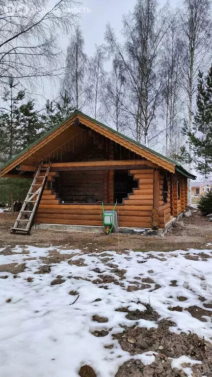 Дом в Бронницкое сельское поселение, деревня Прилуки, Новгородская ... - Фото 1