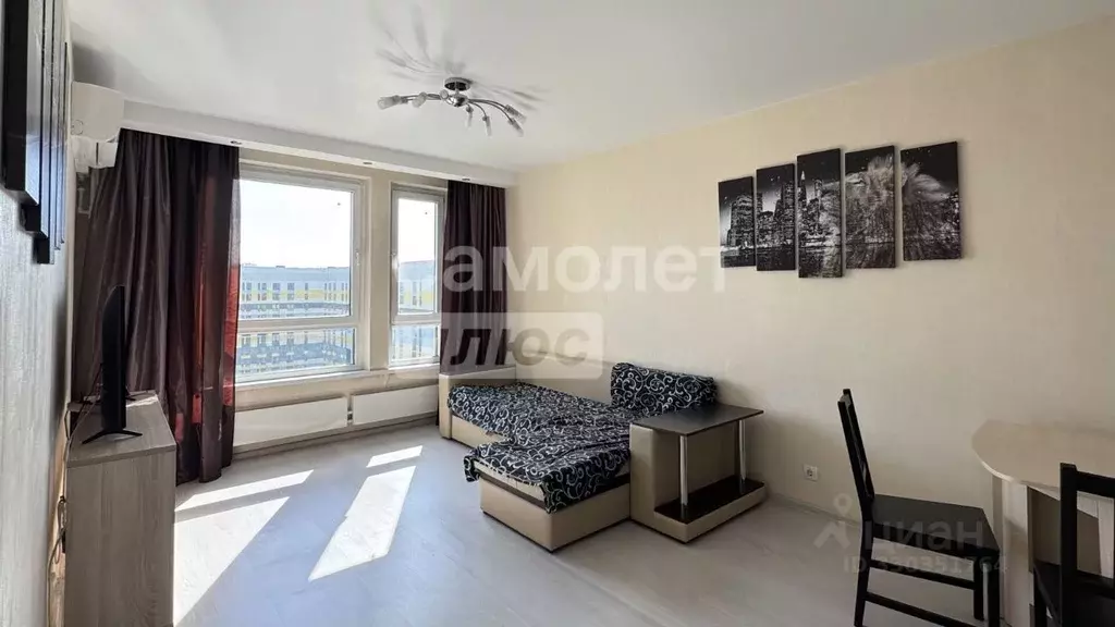 Студия Москва Варшавское ш., 141к12 (34.8 м) - Фото 1