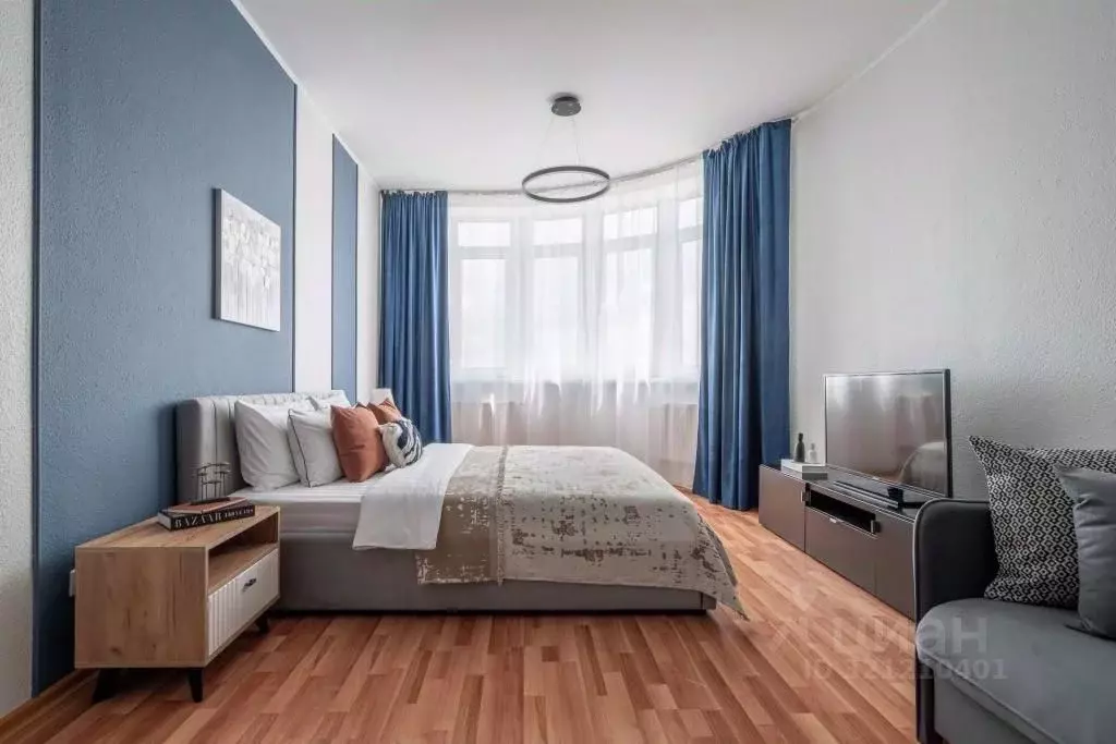 1-к кв. Свердловская область, Екатеринбург ул. 8 Марта, 190 (45.0 м) - Фото 1