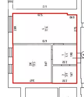 1-комнатная квартира: Зеленоградск, Донская улица, 46 (39.4 м) - Фото 1