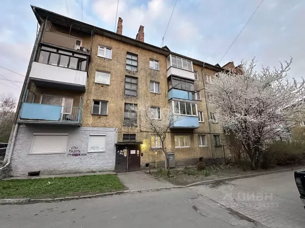 2-к кв. Калининградская область, Калининград Красносельская ул., 11 ... - Фото 0