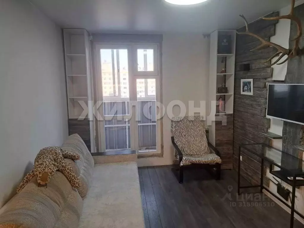 Студия Новосибирская область, Новосибирск ул. Забалуева, 92 (24.9 м) - Фото 1