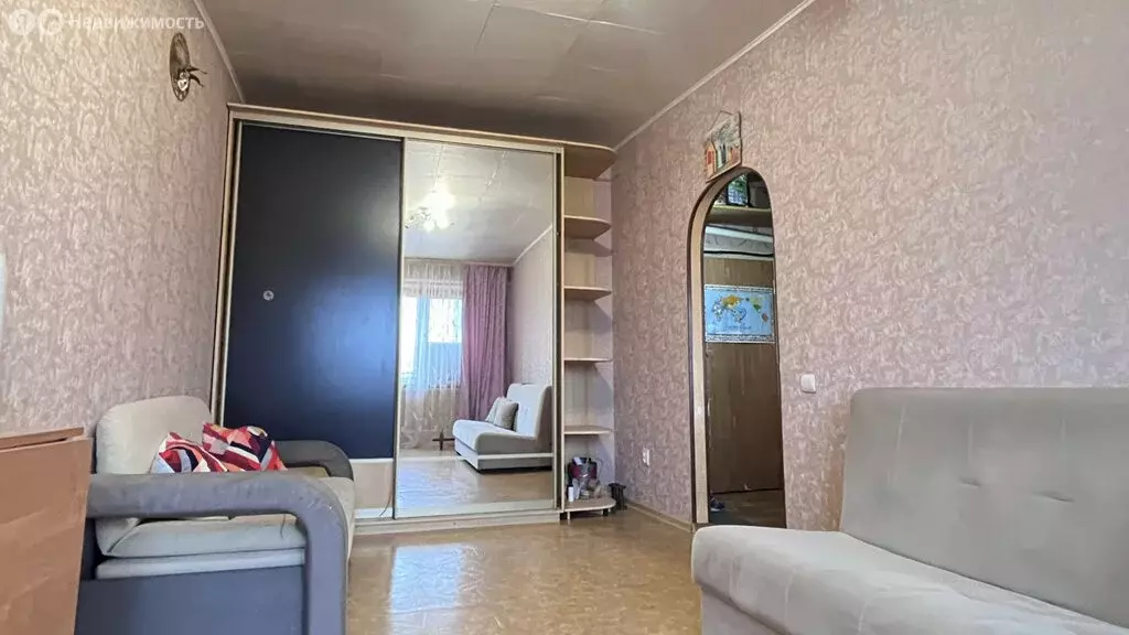 1-комнатная квартира: Астрахань, улица Николая Островского, 59 (28.8 ... - Фото 2