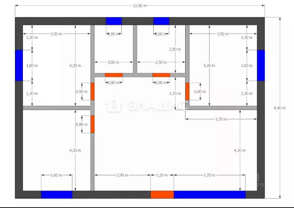 Дом в Адыгея, Майкопский район, Даховская ст-ца ул. Гуляева (99 м) - Фото 1