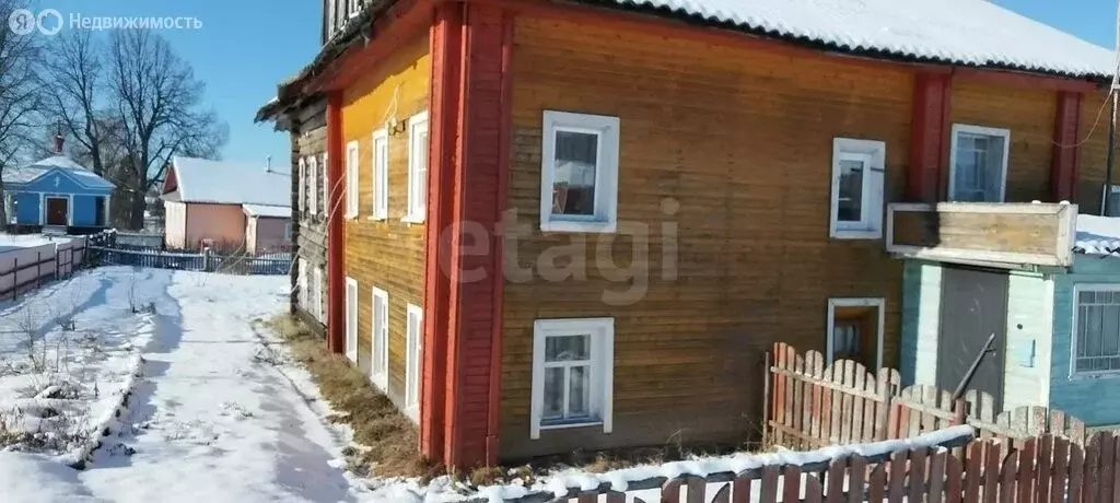 Дом в Вологодская область, Кирилловский муниципальный округ, деревня ... - Фото 1