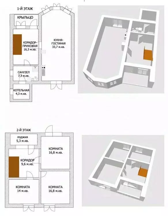 Дом в Пермский край, Краснокамский муниципальный округ, с. Мысы ул. ... - Фото 2