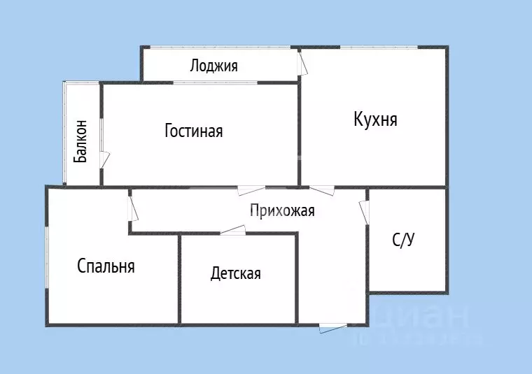 3-к кв. Дагестан, Каспийск просп. Акулиничева, 23 (108.0 м) - Фото 2