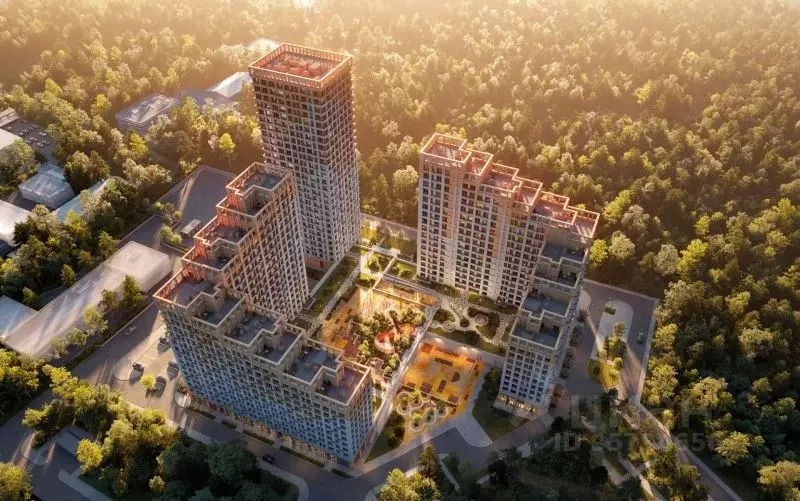 2-к кв. Башкортостан, Уфа Терле Парк ЖК, (55.11 м) - Фото 1