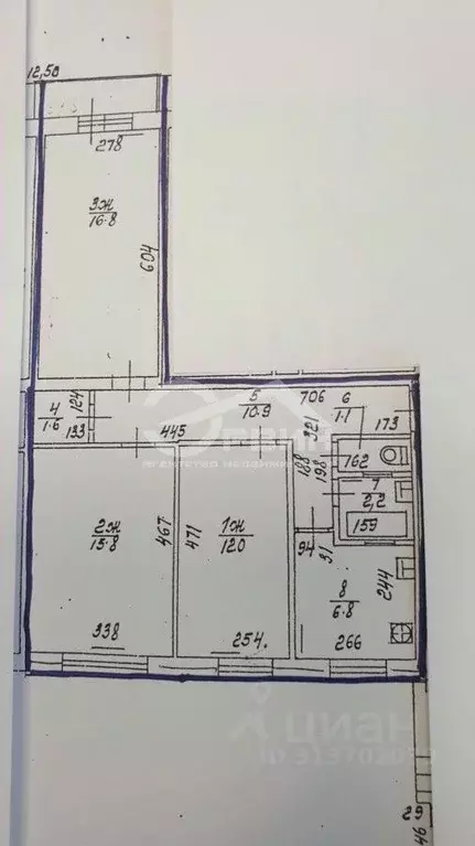 3-к кв. Калининградская область, Светлый Калининградская ул., 17 (67.2 ... - Фото 2