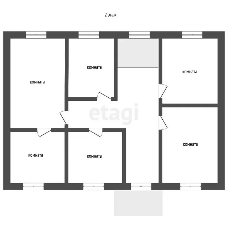 Дом в село Елховка, Земляничная улица (216.4 м) - Фото 1