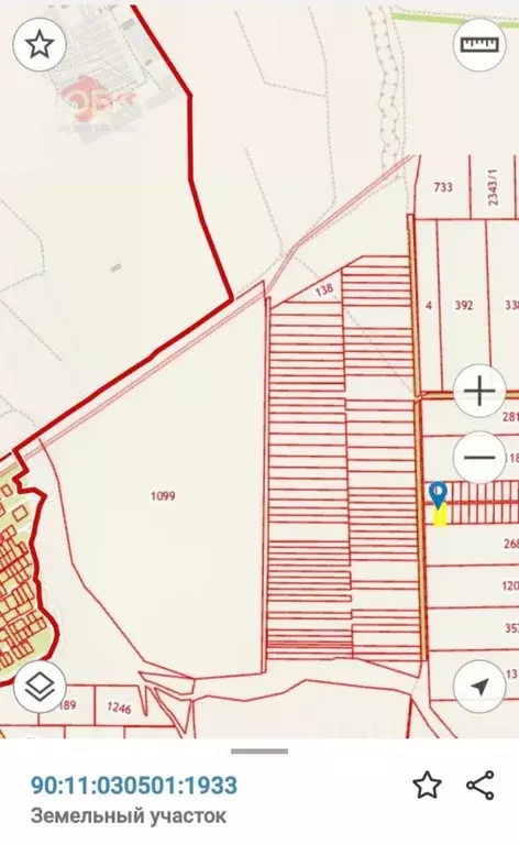 Участок в Крым, Сакский район, с. Веселовка  (15.0 сот.) - Фото 2