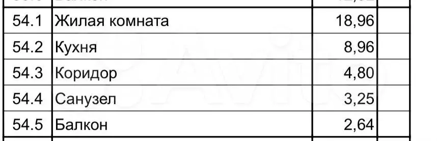 1-к. квартира, 38,6 м, 5/5 эт. - Фото 1