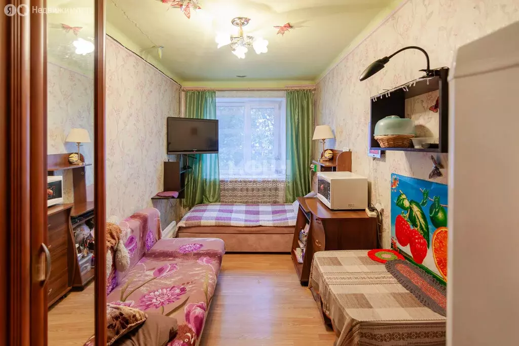 1к в -комнатной квартире ( м) - Фото 1