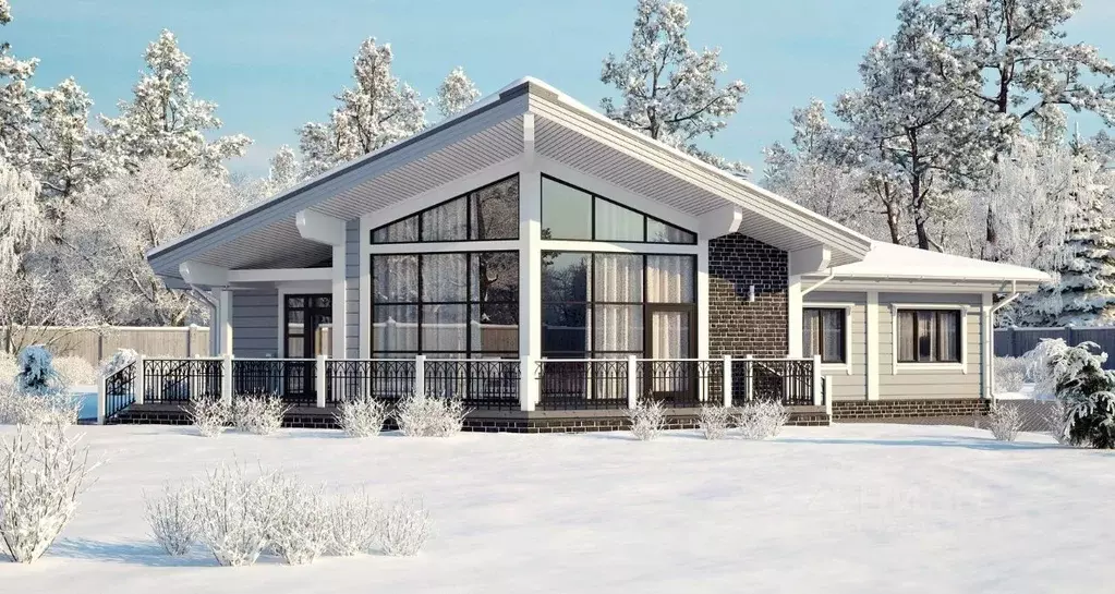 Коттедж в Ленинградская область, Всеволожский район, Куйвозовское ... - Фото 1