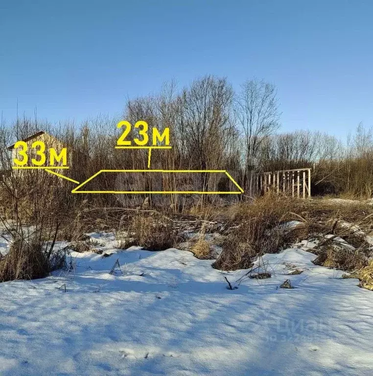 Участок в Вологодская область, Вологда Тепенькинская ул. (8.0 сот.) - Фото 1