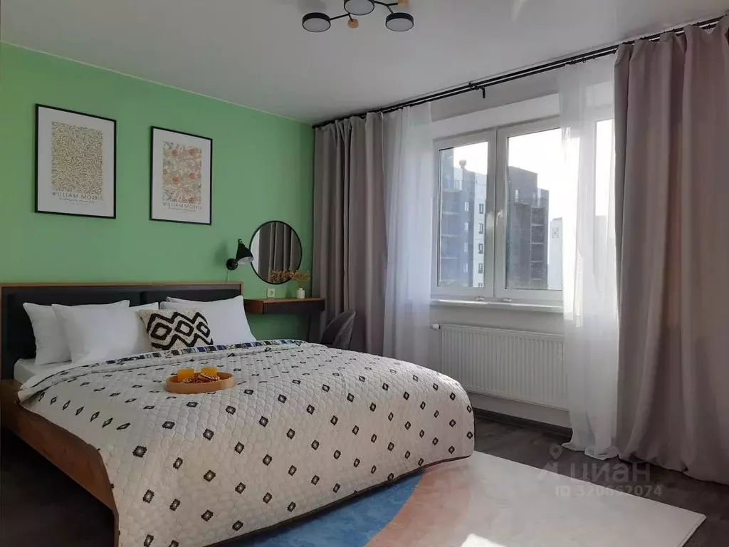 1-к кв. Челябинская область, Челябинск Телевизионная ул., 14 (44.0 м) - Фото 0