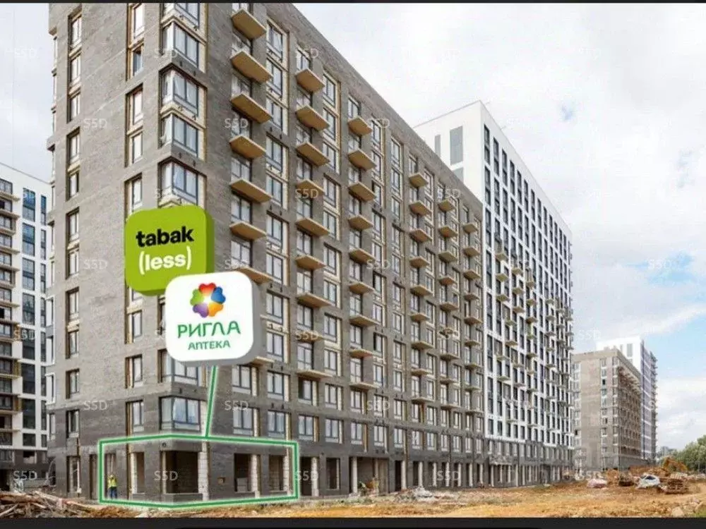 Торговая площадь в Московская область, Домодедово городской округ, с. ... - Фото 1