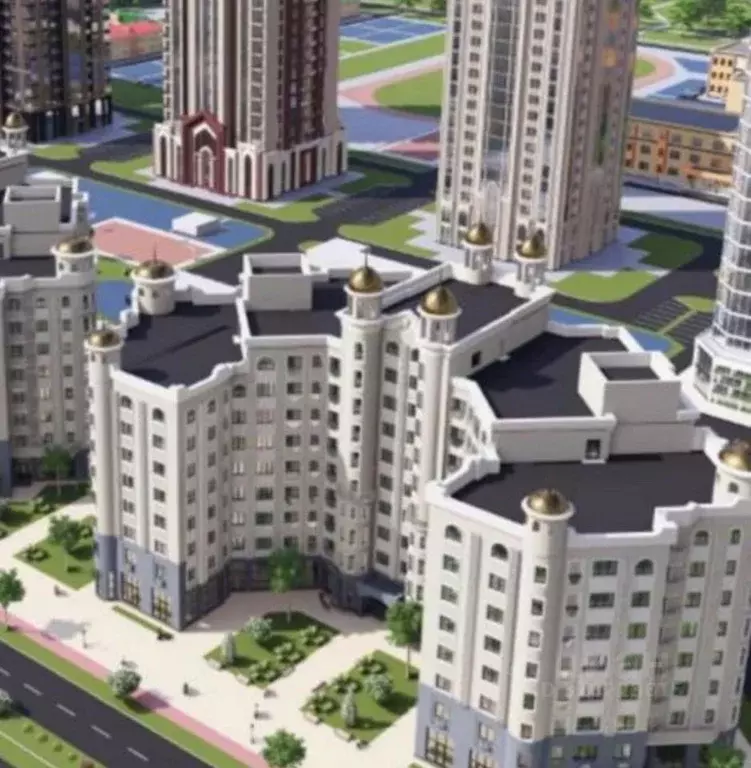 Свободной планировки кв. Чеченская республика, Грозный просп. В.В. ... - Фото 1