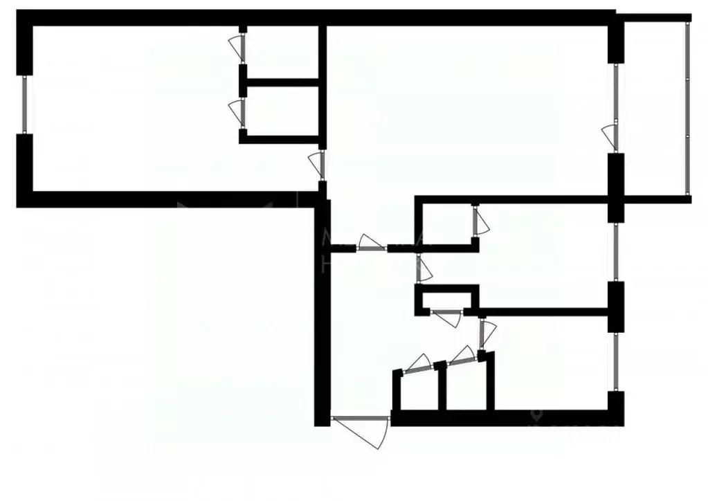3-к кв. Тюменская область, Тюмень Тарманы мкр, ул. Игримская, 28 (56.6 ... - Фото 2