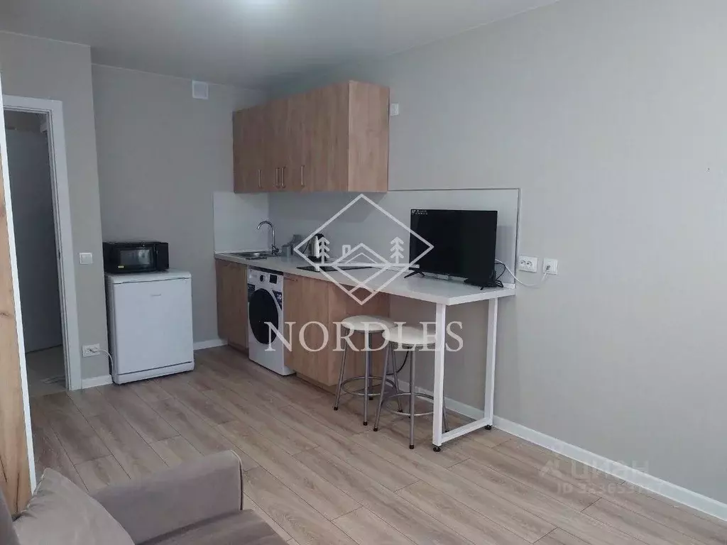 Студия Московская область, Балашиха ул. Яганова, 1 (21.0 м) - Фото 2