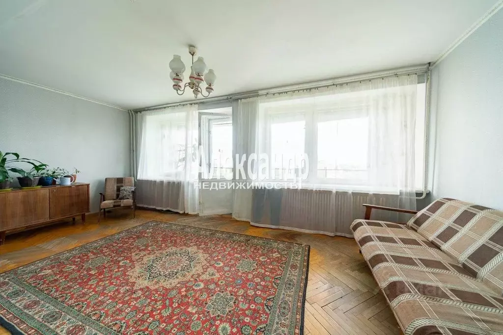 1-к кв. Санкт-Петербург, Санкт-Петербург, Пушкин Детскосельский бул., ... - Фото 2