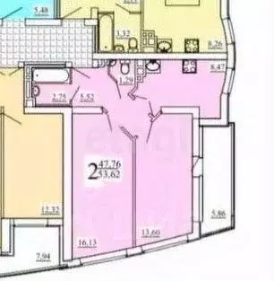 2-к кв. Саратовская область, Энгельс ул. Шурова Гора, 7/15 (54.0 м) - Фото 2