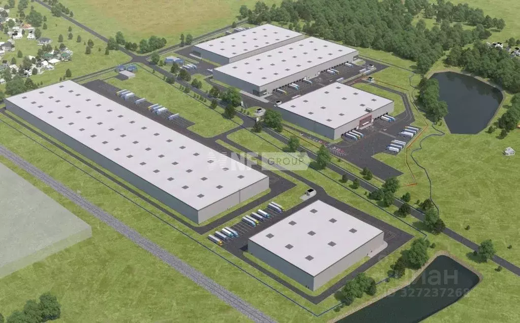 Склад в Московская область, Домодедово городской округ, д. Шахово 1Ф ... - Фото 2