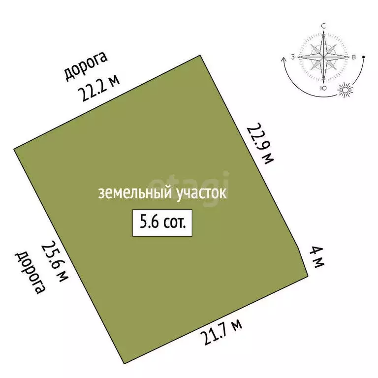 Участок в Старый Крым, Интернациональная улица (5.63 м) - Фото 0