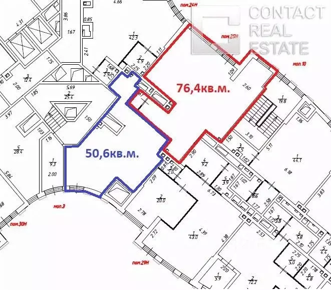 Торговая площадь в Москва ул. Лобачевского, 120к1 (76 м) - Фото 1