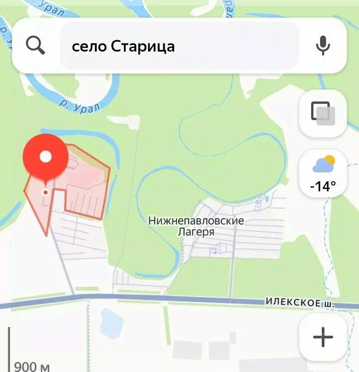 Участок в Оренбургская область, Оренбургский район, Красноуральский ... - Фото 2