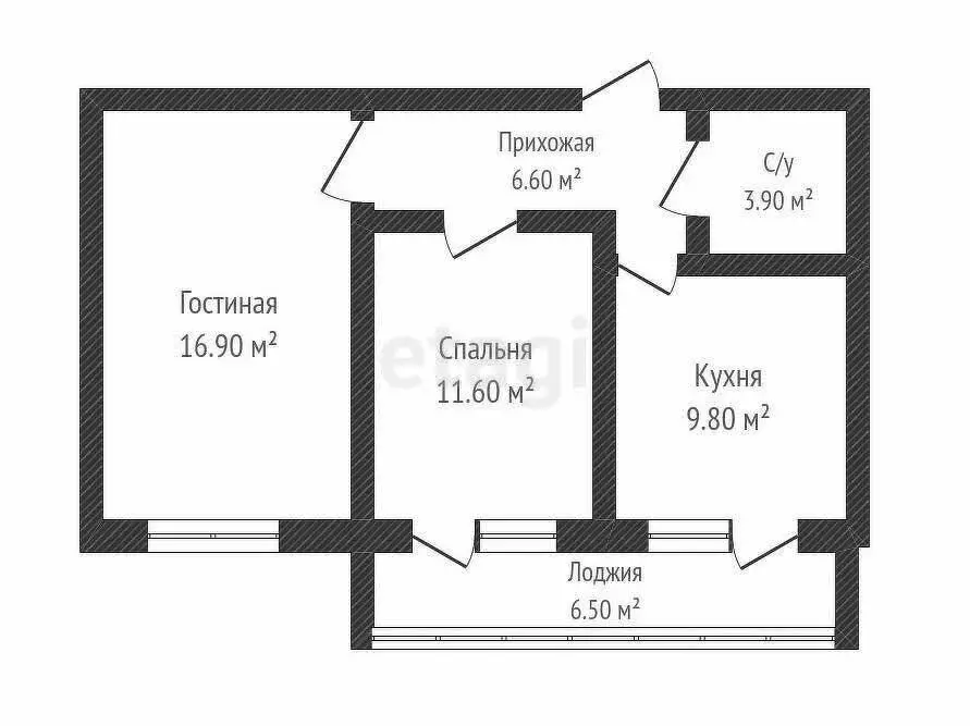 2-комнатная квартира: Краснодар, Московская улица, 140А (48.8 м) - Фото 0