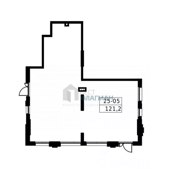 Помещение свободного назначения в Москва ул. Зорге, 25 (121 м) - Фото 2