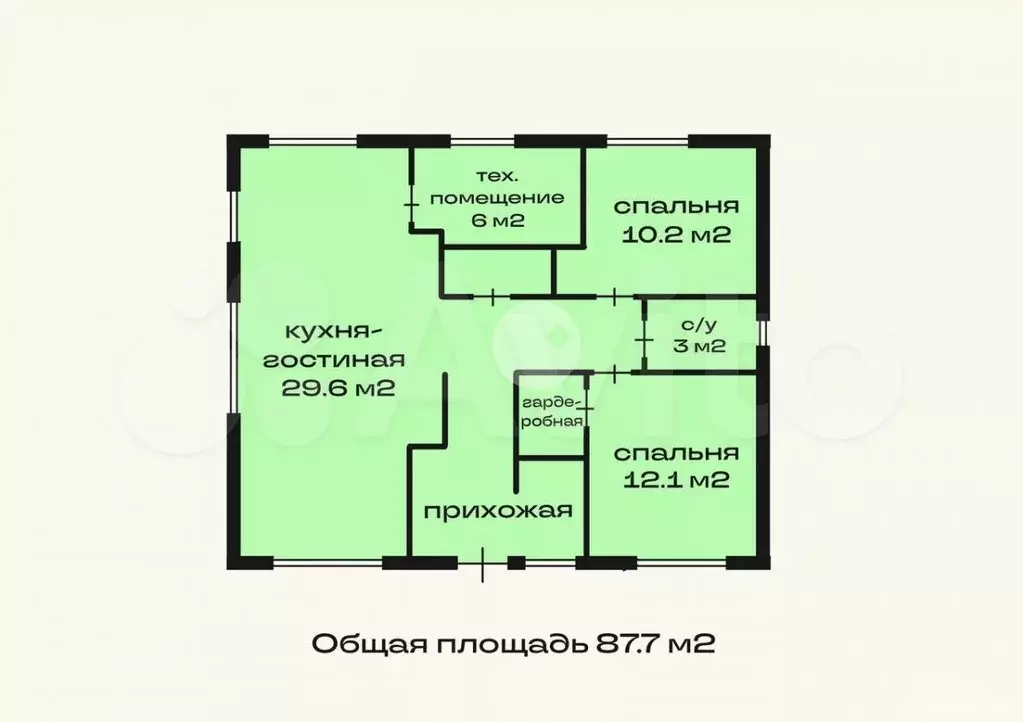 Дом 87,7 м на участке 10,9 сот. - Фото 0