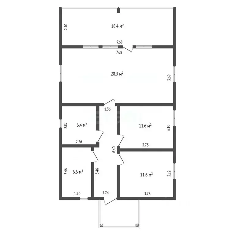 Дом в Омская область, Омский район, с. Усть-Заостровка, Северный мкр  ... - Фото 2
