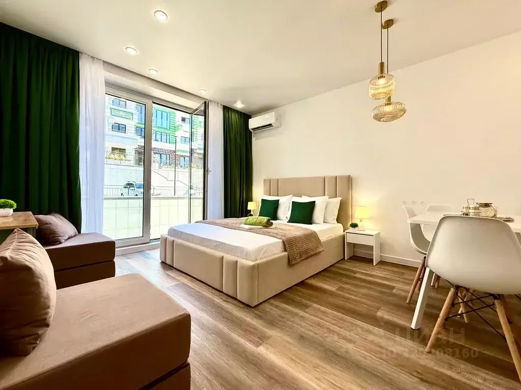 Студия Краснодарский край, Сочи ул. Ленина, 290/8 (25.0 м) - Фото 0