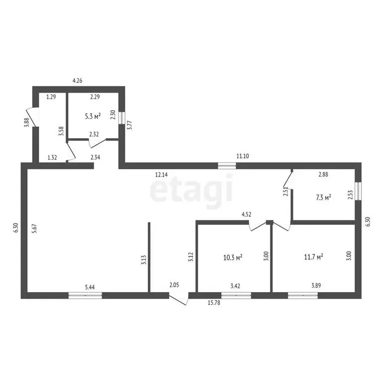 Дом в Заводоуковск, Сиреневая улица (95.7 м) - Фото 2