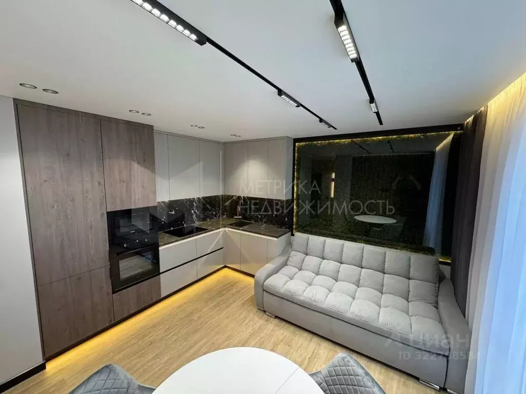 1-к кв. Тюменская область, Тюмень ул. Константина Посьета, 6 (37.7 м) - Фото 2