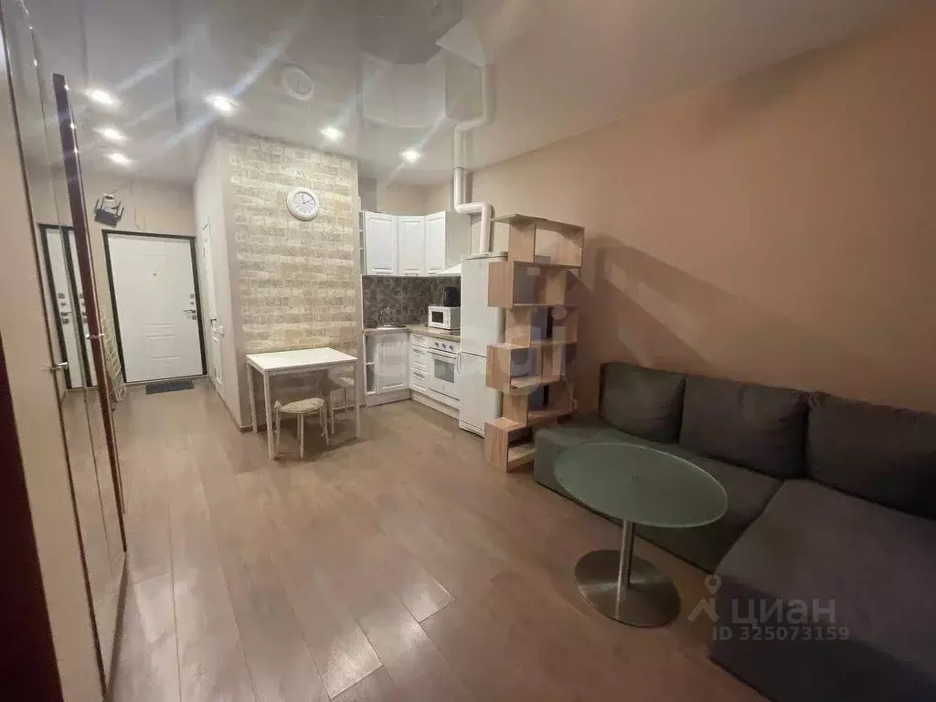 Студия Московская область, Люберцы ул. Юности, 13к1 (24.3 м) - Фото 2