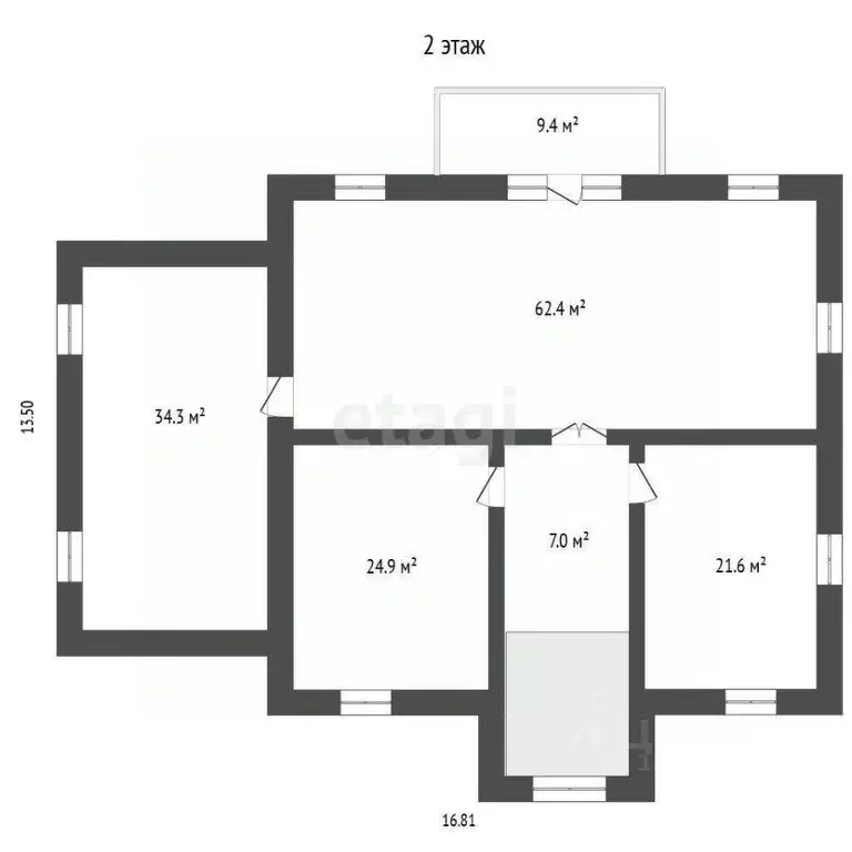 Дом в Вологодская область, Череповец ул. Резникова, 33 (339 м) - Фото 2